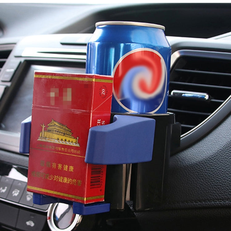SHUNWEI SD-1027 حامل مشروبات ABS متعدد الوظائف للسيارة بفتحة تهوية وزجاجة وحامل هاتف، SD-1027 (أسود)، SD-1027 (أخضر)، SD-1027 (أحمر)