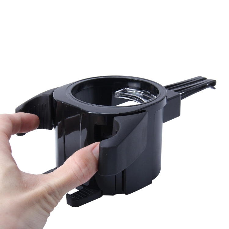 SHUNWEI SD-1027 حامل مشروبات ABS متعدد الوظائف للسيارة بفتحة تهوية وزجاجة وحامل هاتف، SD-1027 (أسود)، SD-1027 (أخضر)، SD-1027 (أحمر)