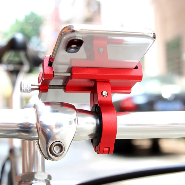 Motorcycle Handlebar Aluminum Alloy Phone Bracket, Handlebar Aluminum Alloy Phone Bracket
