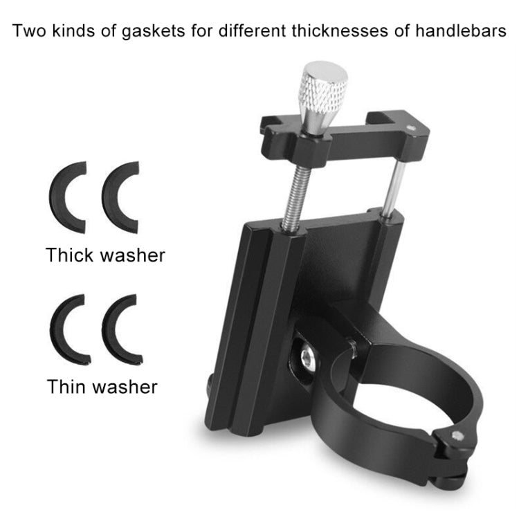 Motorcycle Handlebar Aluminum Alloy Phone Bracket, Handlebar Aluminum Alloy Phone Bracket