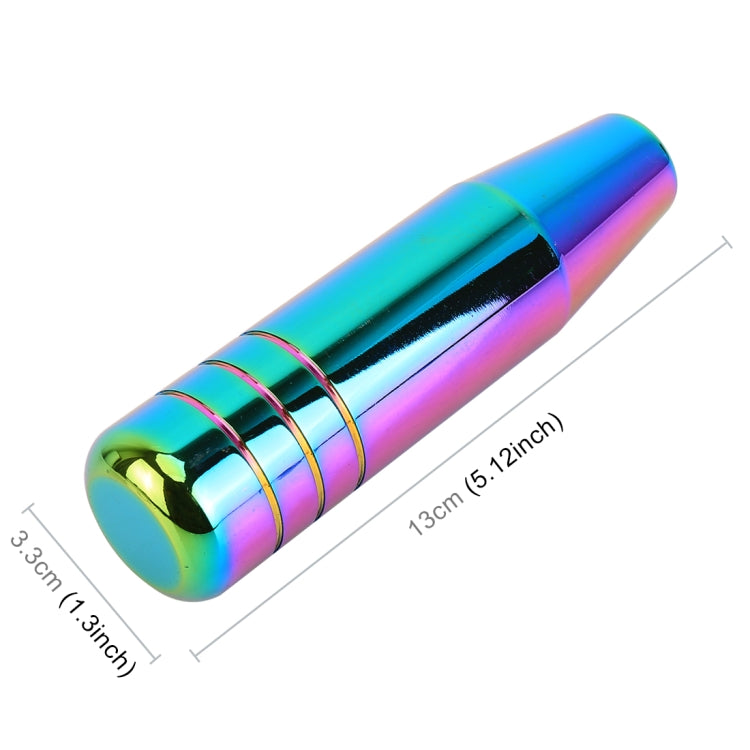 Universal Colorful Long Strip Shape Car Gear Shift Knob Modified Shifter Lever Knob, Length: 13cm, Length: 13cm (Colorful)