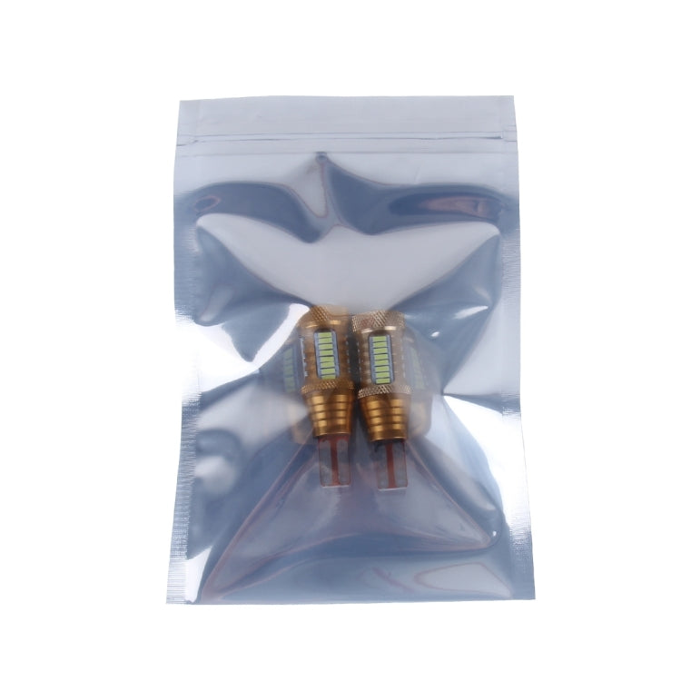 2 PCS T15-4014-32SMD + 1CREE 5W 650LM White Light LED Decode Car Clearance Lights Lamp, DC12V(Gold), 5W 4014-32SMD + 1CREE