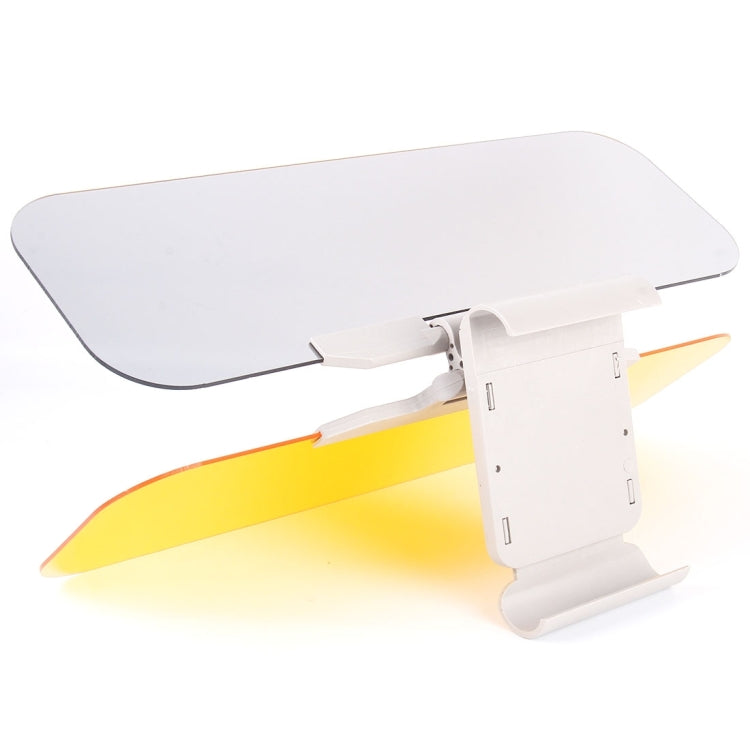 2 in 1 HD Car Anti-Glare Dazzling Day Night Vision Driving Mirror Sun Visors, 2 in 1