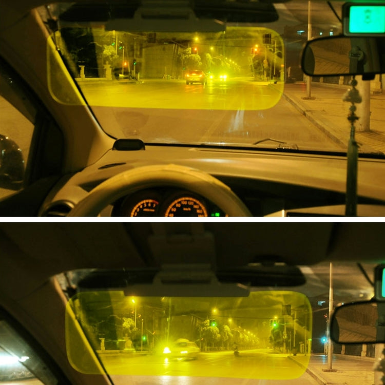 2 in 1 HD Car Anti-Glare Dazzling Day Night Vision Driving Mirror Sun Visors, 2 in 1