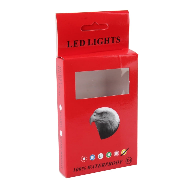 2 PCS 12V 3W Eagle Eyes LED Strobe Light For Motorcycle ,Wire Length: 90cm, Wire Length: 90cm