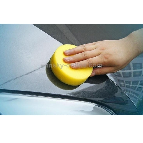 10 PCS Household Cleaning Sponge Car Sponge Ball Car Wash Sponge,Size:10 x 10 x 2cm, 10 PCS Wash Sponge
