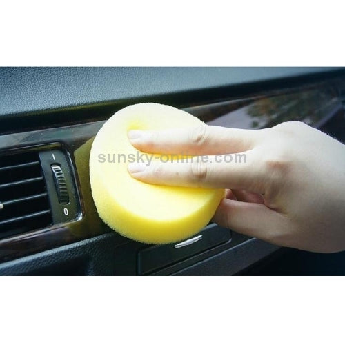 10 PCS Household Cleaning Sponge Car Sponge Ball Car Wash Sponge,Size:10 x 10 x 2cm, 10 PCS Wash Sponge
