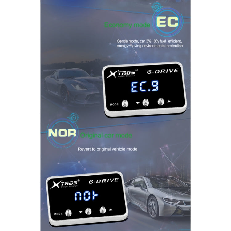 وحدة تحكم دواسة الوقود الإلكترونية TROS TS-6Drive المعززة القوية لبورشه كاريرا (991) 2011-2019، لبورشه كاريرا (991) 2011-2019
