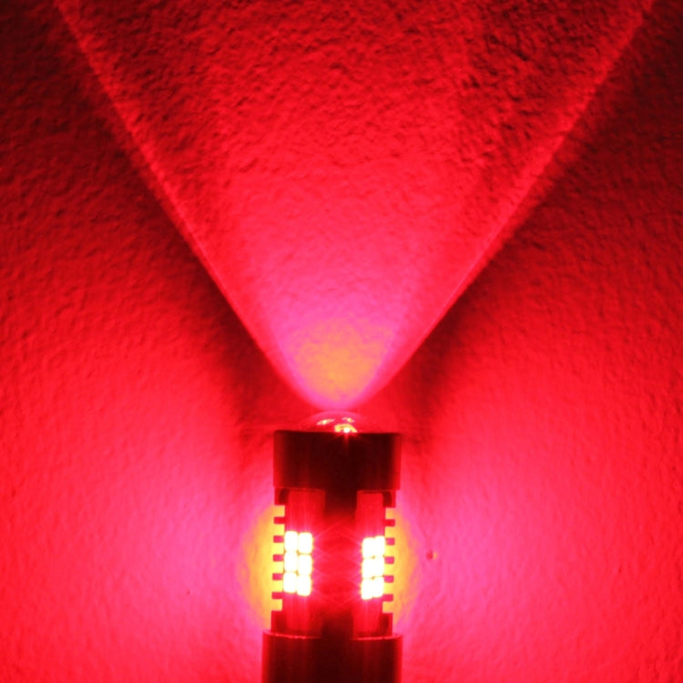 2 PCS 10.5W 1157-2835-21smd Red LED Car Brake Light Tail Light Bulb, DC 12-24V, 1157