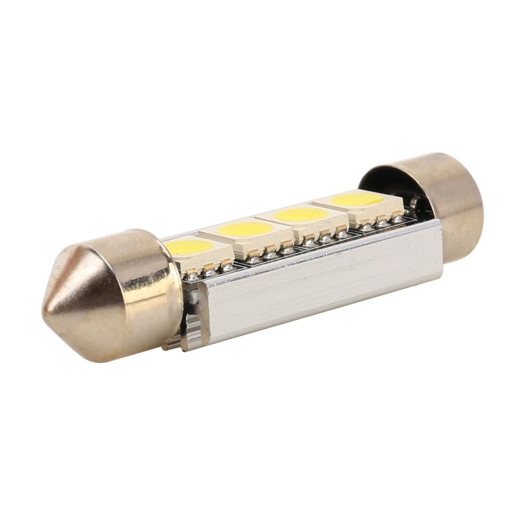 10 PCS 41mm DC12V / 1.7W / 7000K / 70LM 4LEDs SMD-5050 Car Reading Lamp, 41mm, 4LEDs SMD-5050