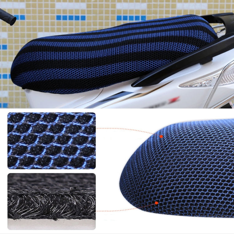 Waterproof Motorcycle Sun Protection Heat Insulation Seat Cover Prevent Bask In Seat Scooter Cushion Protect, Size: XXL, Length: 86- 92cm; Width: 40-56cm