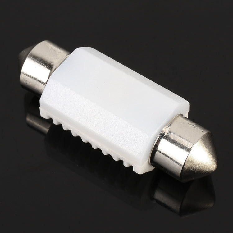 2 PCS 36mm DC12V 1.7W 6000K 135LM 2LEDs SMD-3030 Car Reading Lamp, with Decoder, 36mm, with Decoder