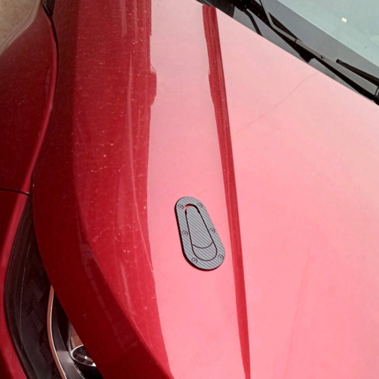 2 PCS Car Imitation Engine Lock Body Decorative Sticker, Lock Body Sticker