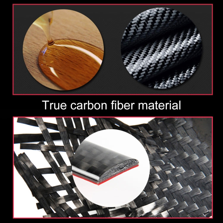 3 PCS Car Front Dome Light Panel Carbon Fiber Decorative Sticker for Mercedes-Benz W204 2007-2013, Front Dome Light Panel