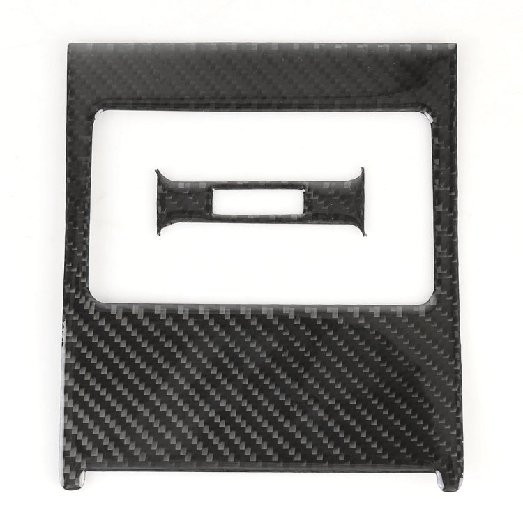 2 PCS Car Rear Air Outlet Frame Carbon Fiber Decorative Sticker for Mercedes-Benz W204 2007-2013, Rear Air Outlet Frame