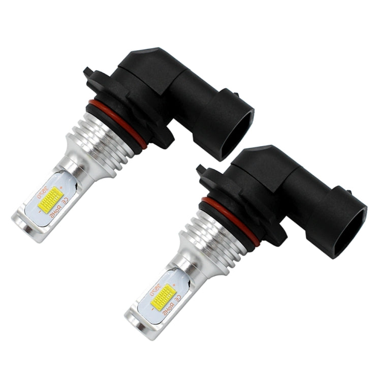 2 PCS 9006 HB4 72W 1000LM 6000-6500K Super Bright White Light Car Fog LED Bulbs, DC 12-24V, 9006/HB4, 9006 HB4