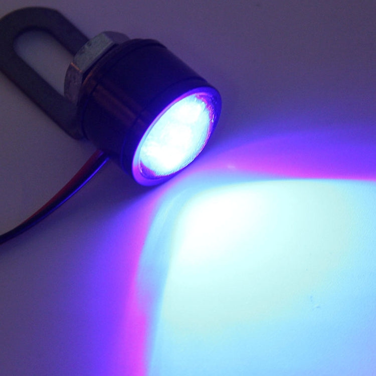2 PCS 12V 3W Eagle Eyes LED Light For Motorcycle ,Wire Length: 45cm, Wire Length: 45cm