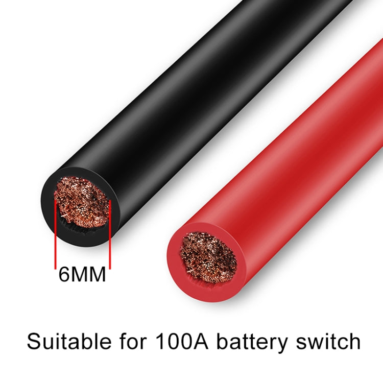 كابل توصيل مفتاح البطارية 8 AWG للسيارة / الدراجة النارية / سفينة النقل البحري، 8 AWG
