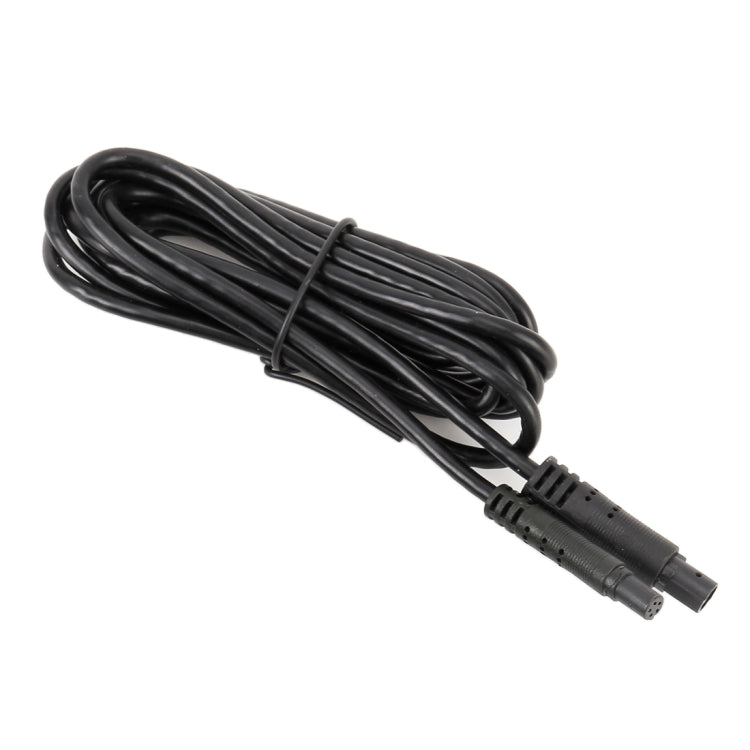 1m Universal Car 5P Reversing Camera Extension Cord Rearview Mirror Vehicle Traveling Data Recorder Video Conversion without Plug, 1m