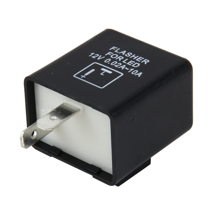 Auto Car-styling DC 12V 2 Pin LED Turn Signal Motorcycle Flasher Relay, Flasher Relay