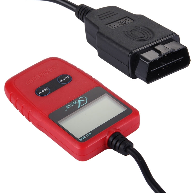 أداة تشخيص أعطال السيارات Viecar CV309 OBDII EOBD، ماسح رموز الأعطال، CV309
