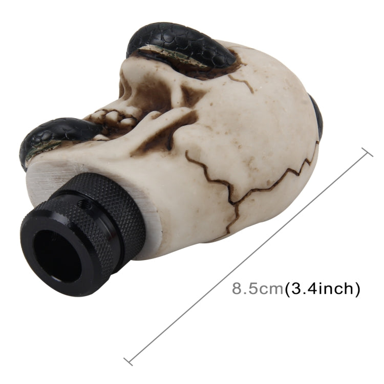 Universal Skull Car Gear Shift Knob Modified Car Gear Shift Knob Auto Transmission Shift Lever Knob Resin Gear Knobs, Skull Head Shape 10, Skull Head Shape 9, Skull Head Shape 8, Skull Head Shape 7, Skull Head Shape 6