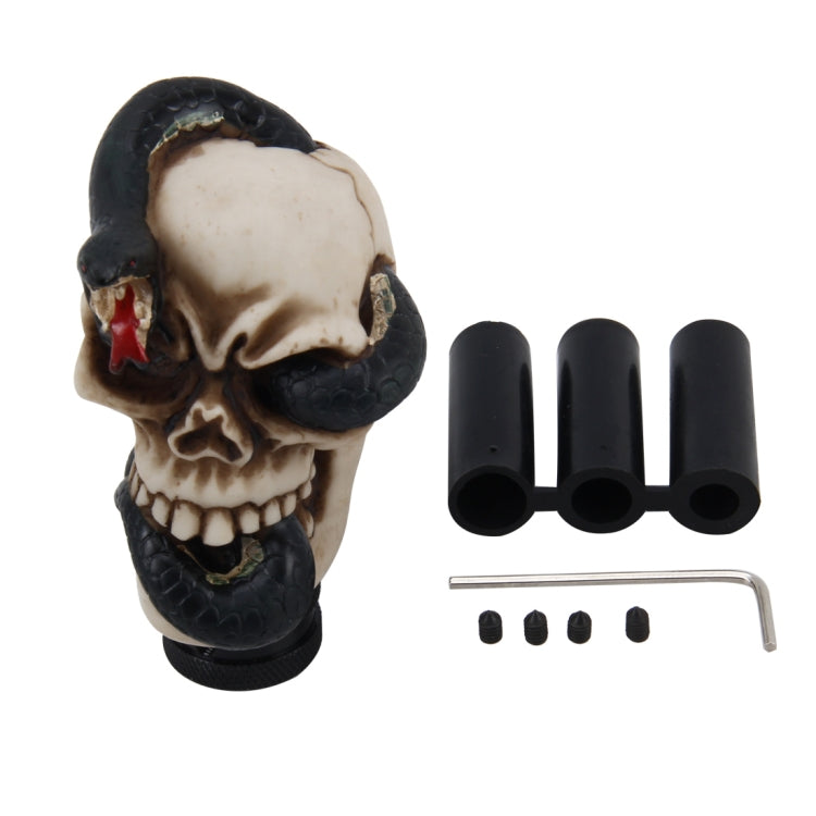 Universal Skull Car Gear Shift Knob Modified Car Gear Shift Knob Auto Transmission Shift Lever Knob Resin Gear Knobs, Skull Head Shape 10, Skull Head Shape 9, Skull Head Shape 8, Skull Head Shape 7, Skull Head Shape 6