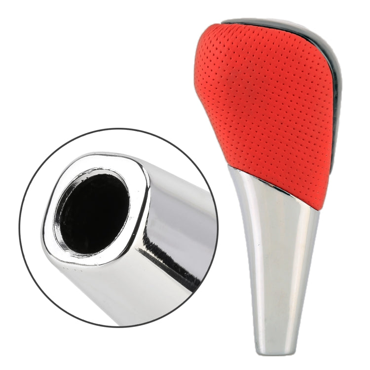 Universal High Carbon Fiber Texture Leather Hole Pattern Car Gear Shift Knob Modified Shifter Lever Knob, CMS3610A, CMS3610B, CMS3610C, CMS3610D