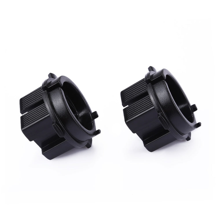 1 Pair H7 Xenon HID Headlight Bulb Base Retainer Holder Adapter for Kia/Sorrento/Attractions/Cool/Scarlett/New Polo/Gray/New Hacker/Wisdom/Lingdu, TK-032