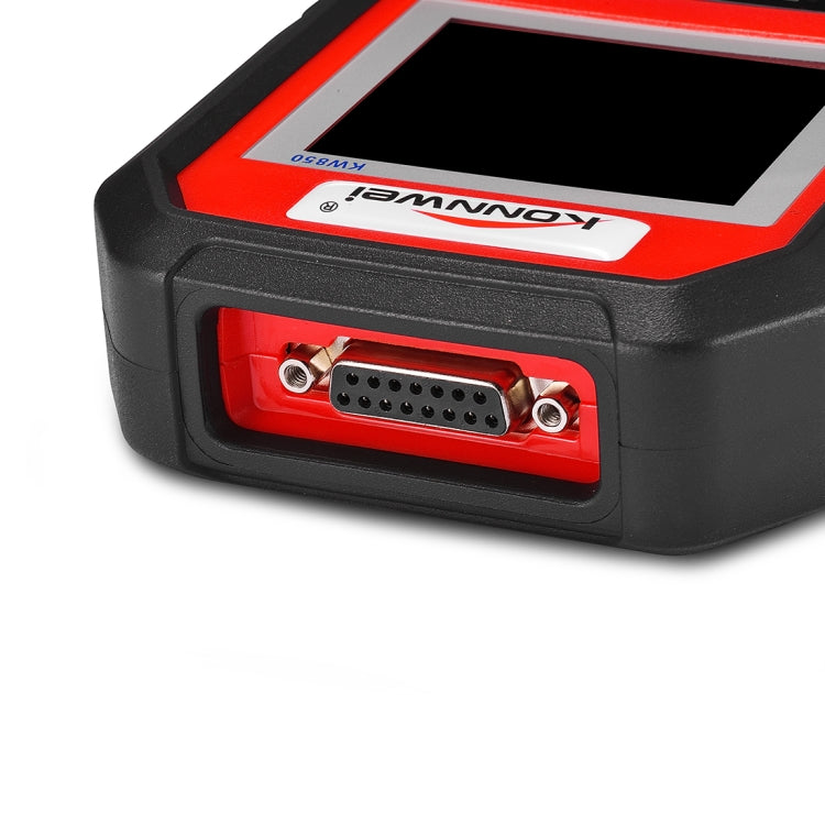 KONNWEI KW850 OBDII / CAN Car Auto Diagnostic Scan Tools Auto Scan Adapter Scan Tool Supports 8 Languages and 6 Protocols (Can Also Detect Battery and Voltage, Only Detect 12V Gasoline Car), KW850