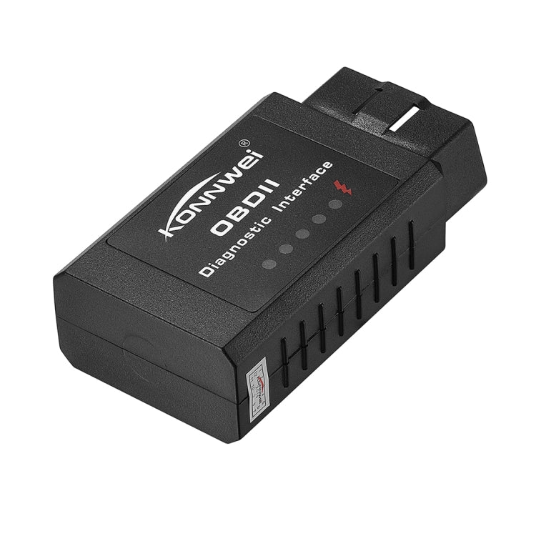 KONNWEI KW910 Android Phone Dedicated OBDII Car Auto Diagnostic Scan Tools Auto Scan Adapter Scan Tool Support 6 Protocols (Can Only Detect 12V Gasoline Car), KW910