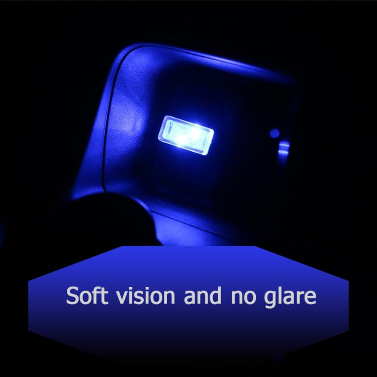 Universal PC Car USB LED Atmosphere Lights Emergency Lighting Decorative Lamp, Ice Blue, Blue Light, Pink Light, Green Light, Red Light, White Light, Yellow Light