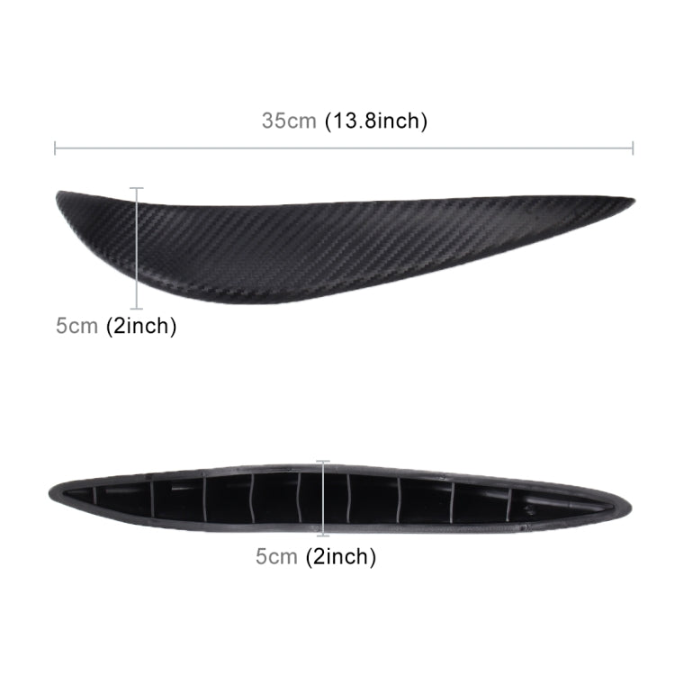 TCM-237 2 PCS Universal Car Body Plastic Anti-collision Sticker Bar Bumper Protector, TCM-237 Anti-collision Sticker