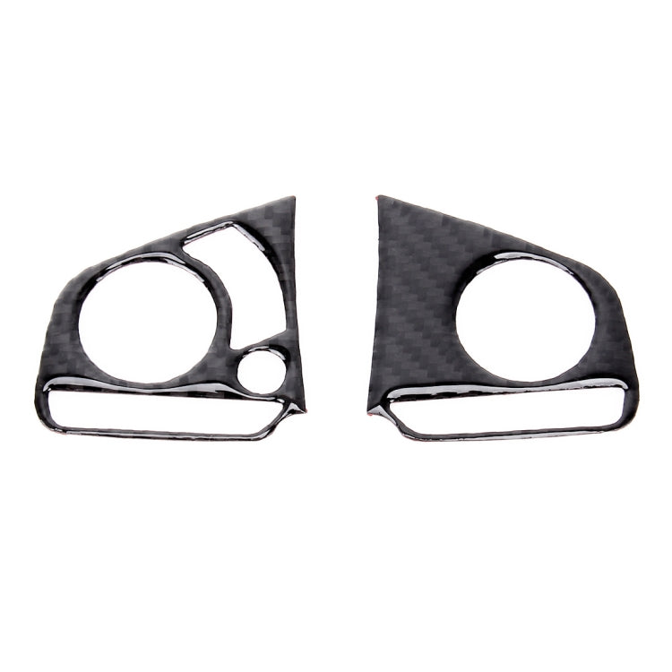 2 in 1 Carbon Fiber Steering Wheel Button Trim Interior DIY Sticker for Honda Civic 10th Gen 2016-2019(Deluxe), Wheel Button Trim