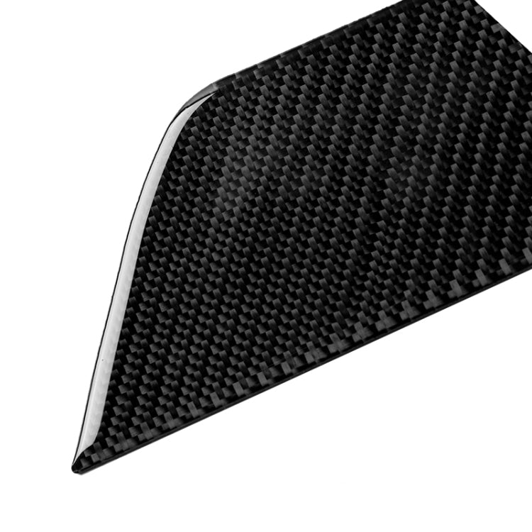 2 PCS Car Carbon Fiber Right Drive Seat Adjustment Panel Decorative Sticker for Mercedes-Benz W204 2007-2013, Right Drive Seat Adjustment