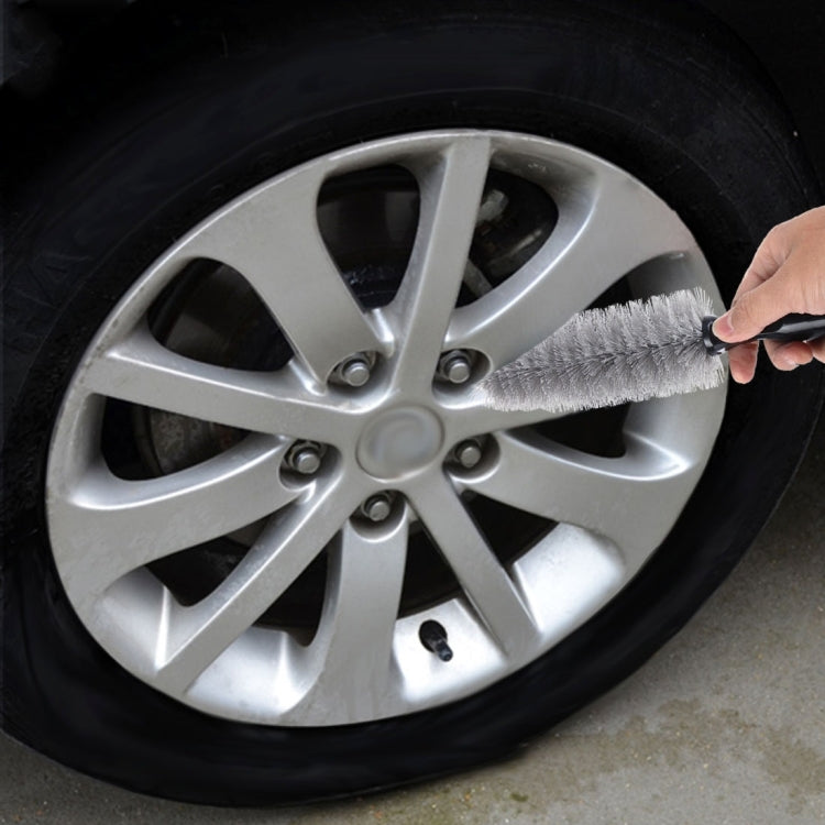 Portable Loop Style Auto Car Vehicle Motorcycle Wheel Tire Rim Hub Scrub Wash Brush Washing Cleaning Tool, CMS5017A, CMS5017B