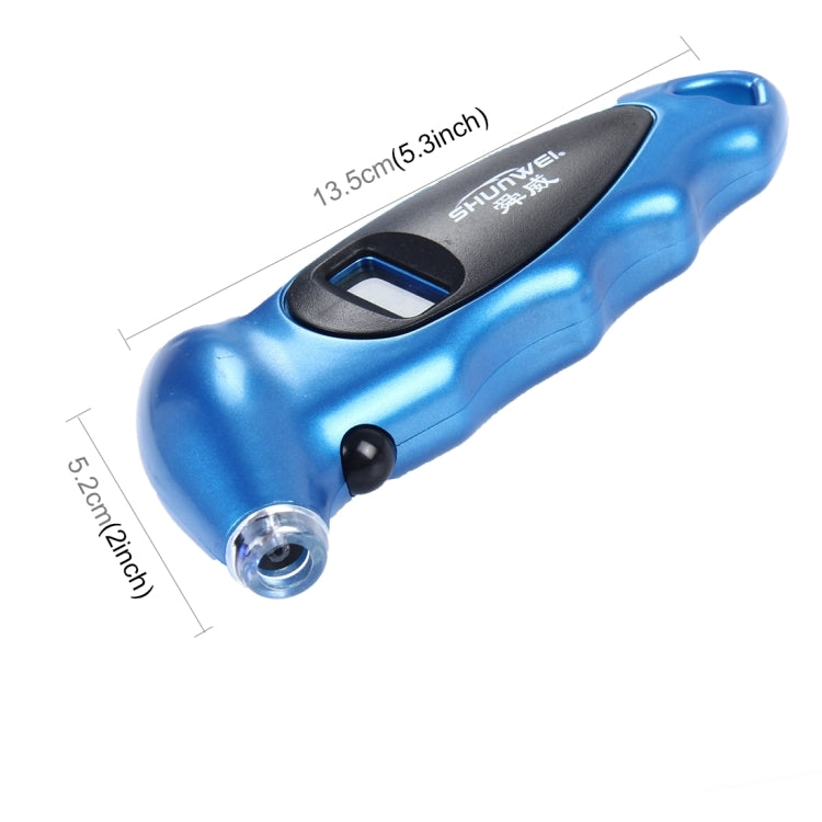 SHUNWEI SD-2802 Digital Tire Pressure Gauge 150 PSI 4 Settings for Car Truck Bicycle with Backlit LCD and Non-Slip Grip, SHUNWEI SD-2802