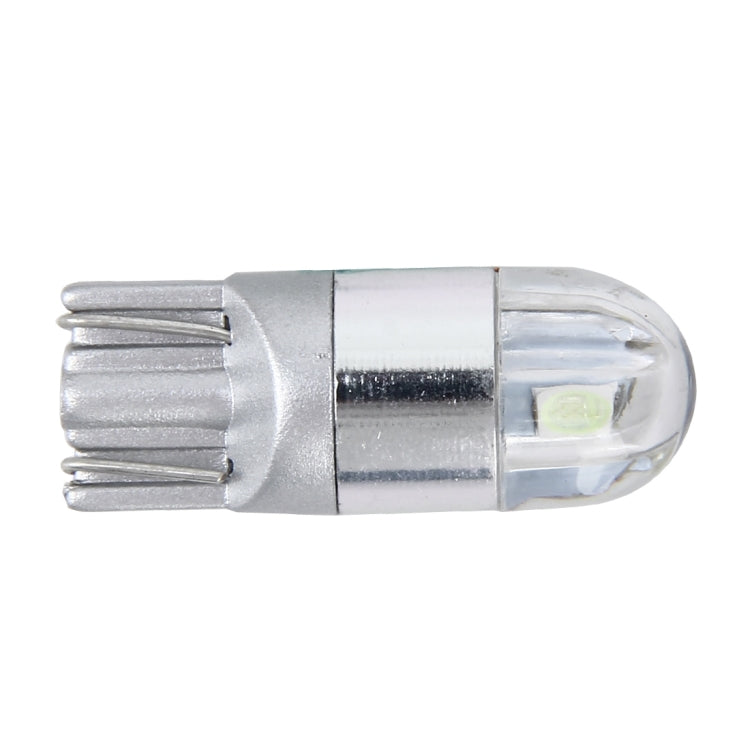 قطعتان من مصابيح T10 2 وات 2 SMD-3030 LED لإضاءة السيارة، تيار مستمر 12 فولت، 2 SMD-3030، 2 SMD-3030 LED