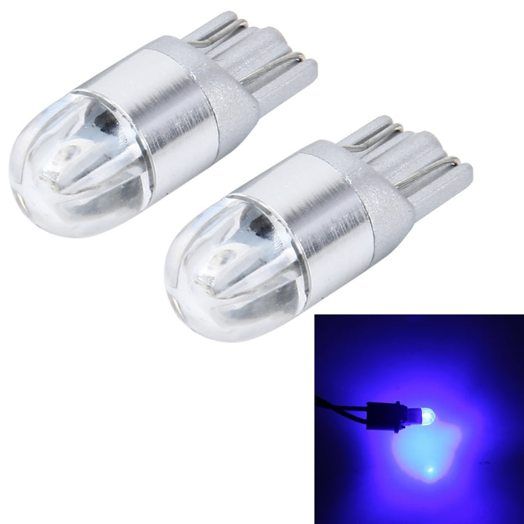 قطعتان من مصابيح T10 2 وات 2 SMD-3030 LED لإضاءة السيارة، تيار مستمر 12 فولت، 2 SMD-3030، 2 SMD-3030 LED