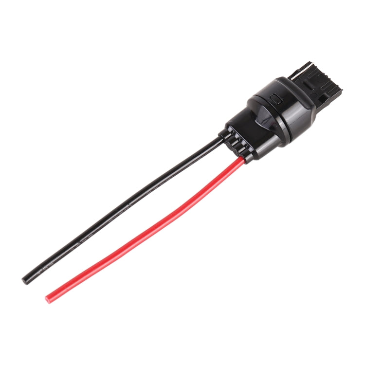1 Pair T20 / 7440 Bulb Holder Base Male Socket with Wire, T20 / 7440