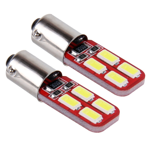 10 PCS BA9S 3W 200lm 6000K 8 SMD-5730 LEDs Car Clearance Light Lamp, DC 12V, 3W 200lm 6000K