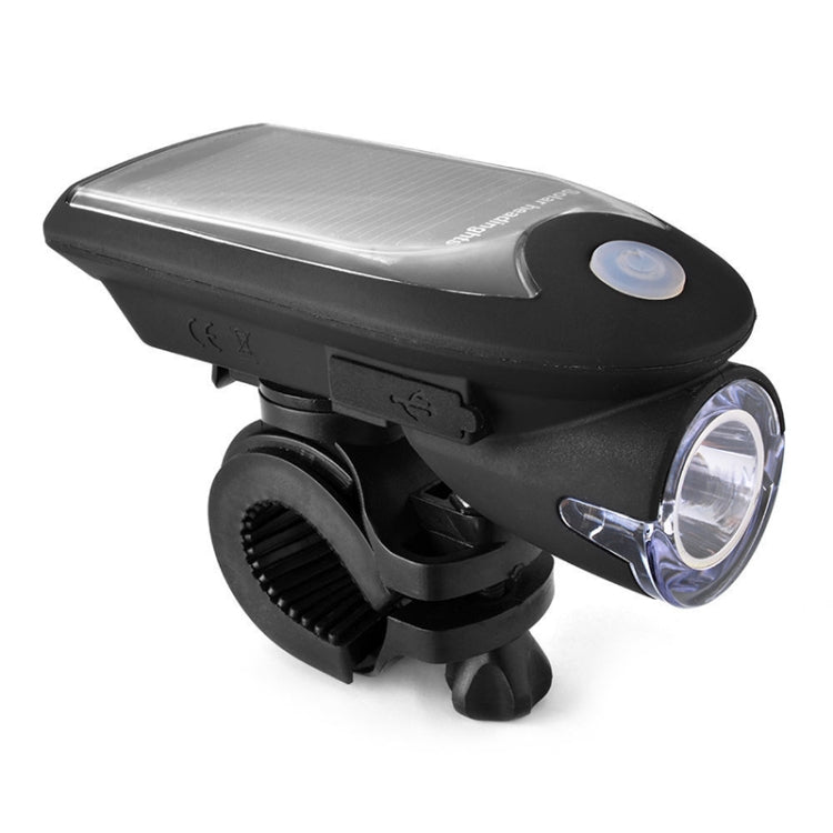 2 PCS 3W 240LM USB Solar Energy Motorcycle / Bicycle Light Set, Front Light+Back Light, Front Light+Back Light Black, Front Light+Back Light White