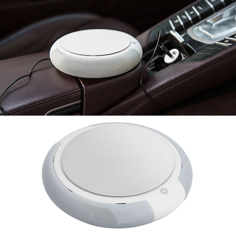 كارزور Z1 2 واط USB لتنقية الهواء للسيارة، منظف هواء بالأيونات السالبة، (أسود)، (أبيض)