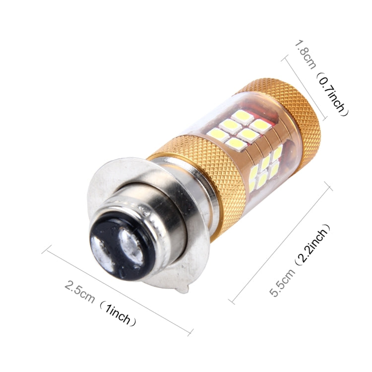 H6M/P15D 15W 1300 LM 6500K Motorcycle Headlight with 28 SMD-3030-LED Lamps, DC 12V, 15W 1300LM