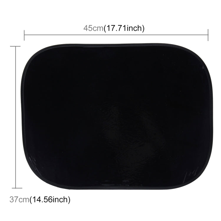 2 PCS Car Auto Sun Shades Side Window Sunshade Cover, Size: 45cm x 37cm, 45cm x 37cm