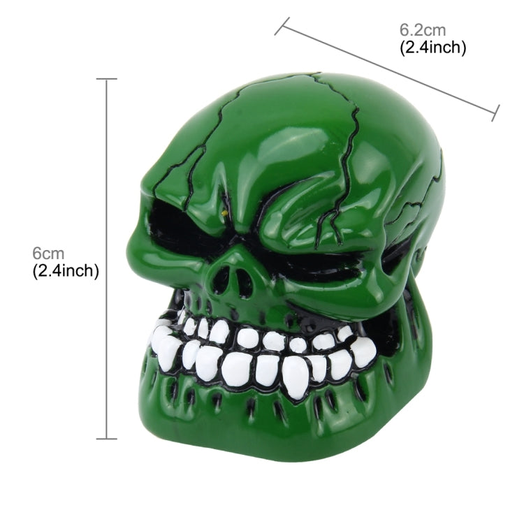 Universal Skull Head Shape ABS Manual or Automatic Gear Shift Knob with Three Rubber Covers Fit for All Car, Skull Head Shape 1, Skull Head Shape 2, Skull Head Shape 3
