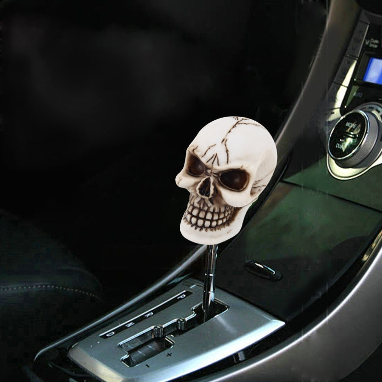 Universal Skull Head Shape ABS Manual or Automatic Gear Shift Knob with Three Rubber Covers Fit for All Car, Skull Head Shape 1, Skull Head Shape 2, Skull Head Shape 3