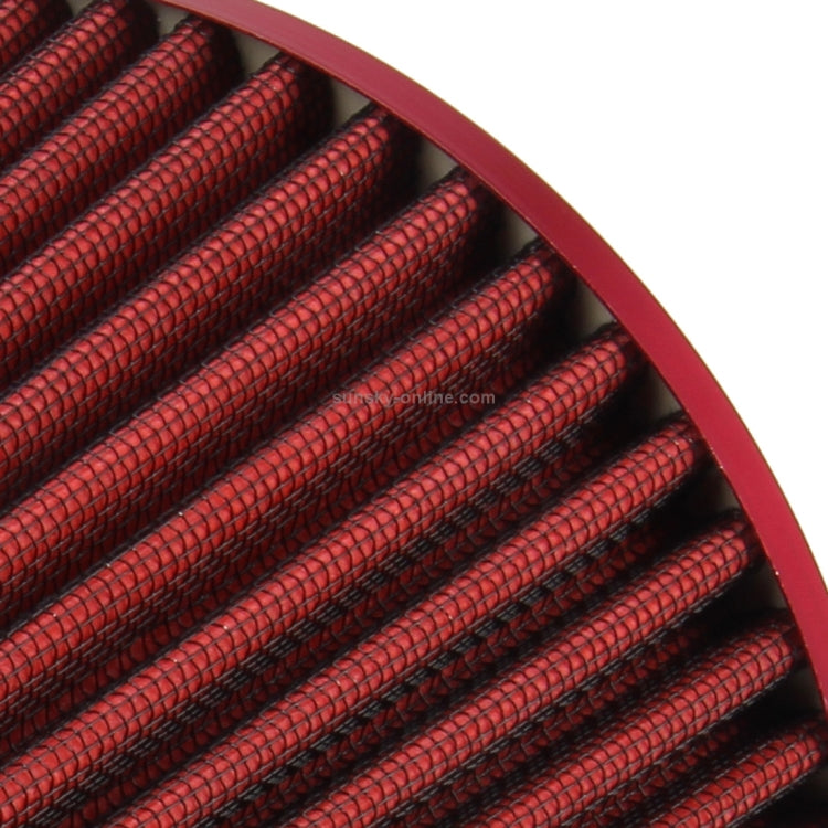 Universal Car Air Filter Mechanic Supercharger Car Car Filter Kits Air Intake Cool Filter, Size: 14.5*15cm(Red), Size: 14.5*15cm