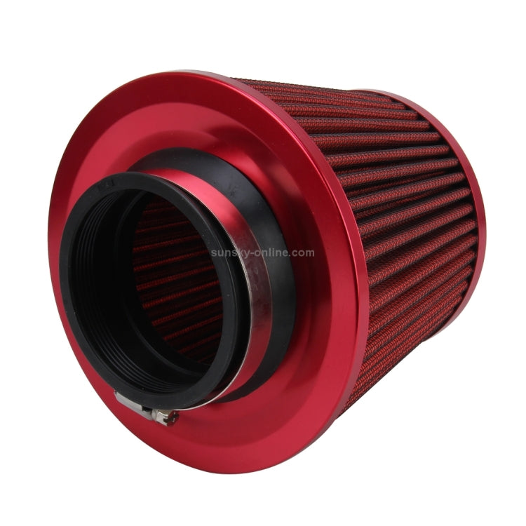 Universal Car Air Filter Mechanic Supercharger Car Car Filter Kits Air Intake Cool Filter, Size: 14.5*15cm(Red), Size: 14.5*15cm