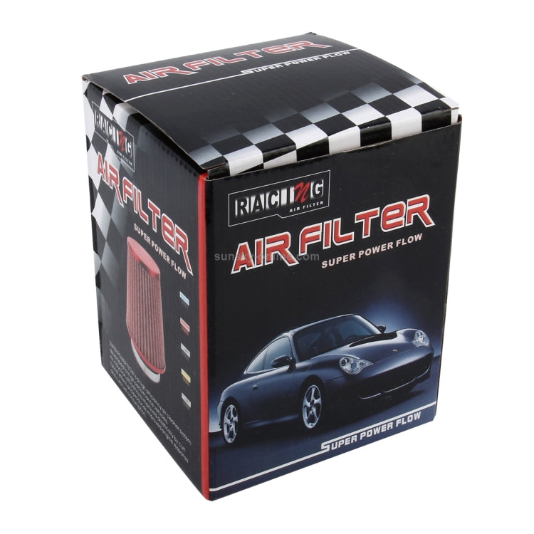 Universal Car Air Filter Mechanic Supercharger Car Car Filter Kits Air Intake Cool Filter, Size: 14.5*15cm(Red), Size: 14.5*15cm